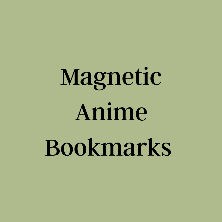 Magnetic Anime Bookmarks