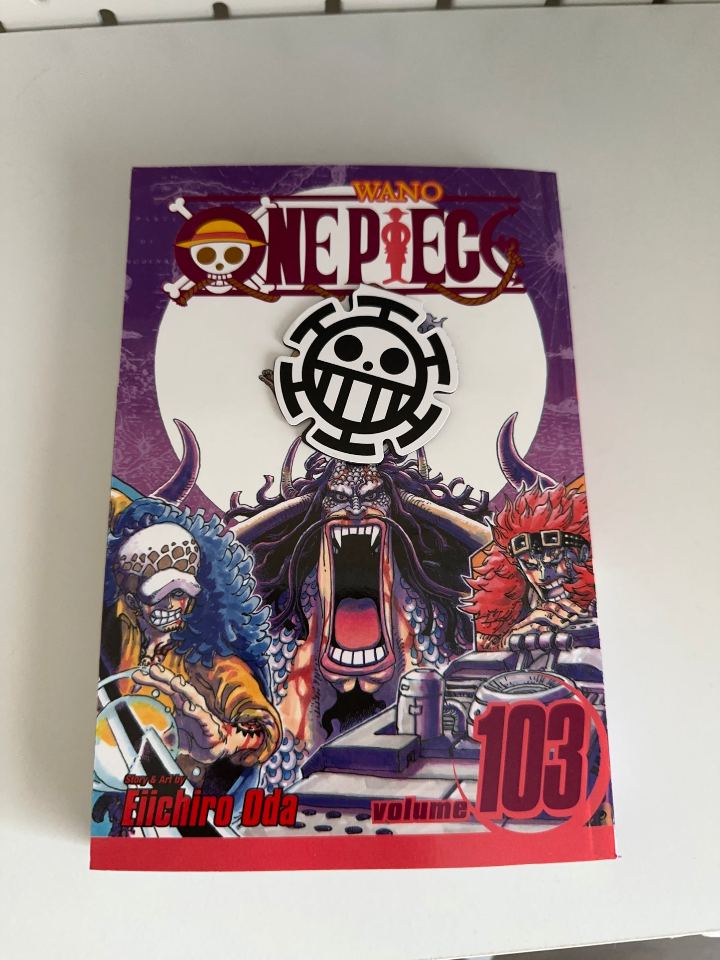 One Piece Trafalgar Law Magnetic bookmark
