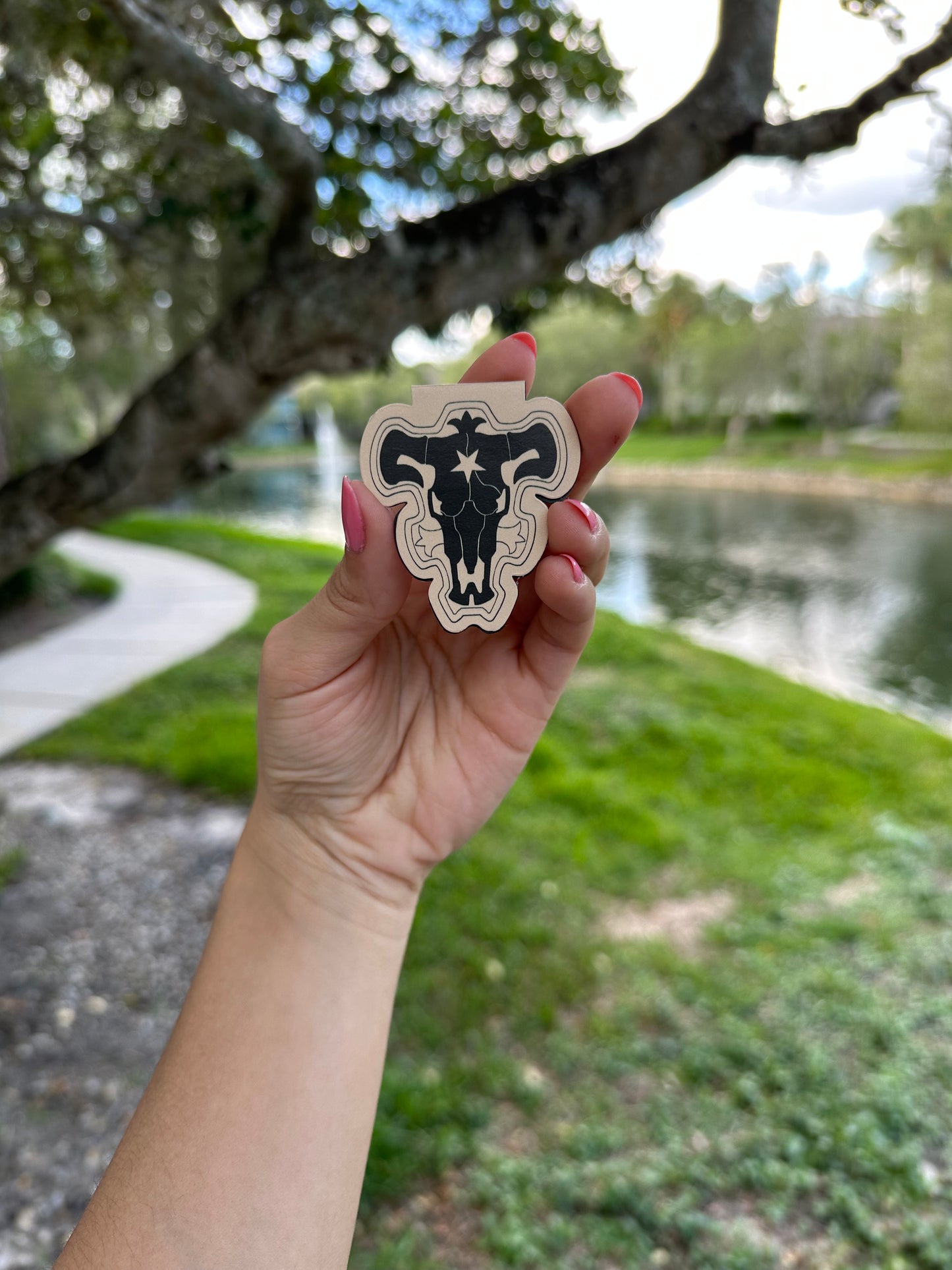 Black Bulls Bookmark 