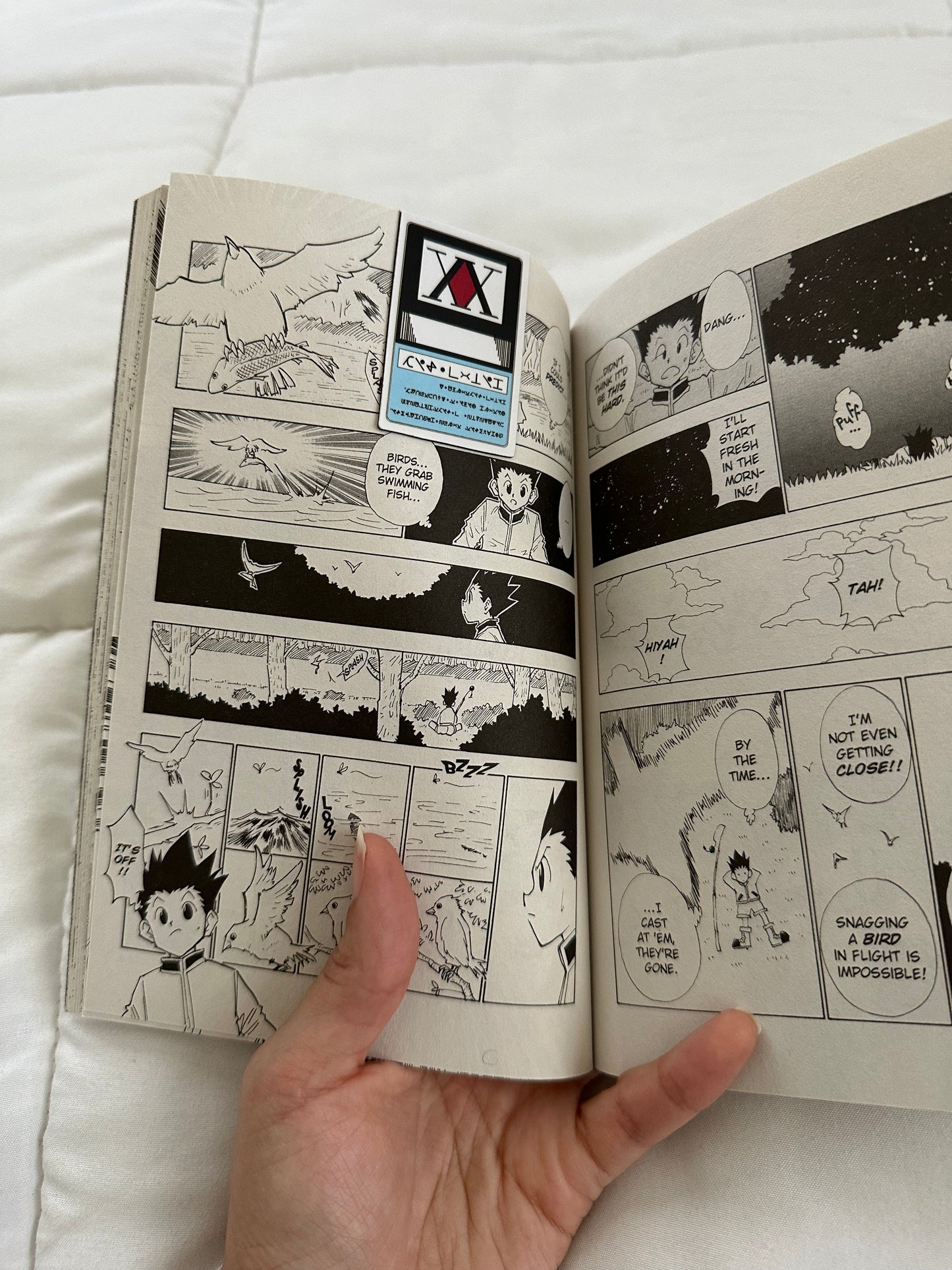 Hunter x Hunter, Hunter License magnetic bookmark on manga