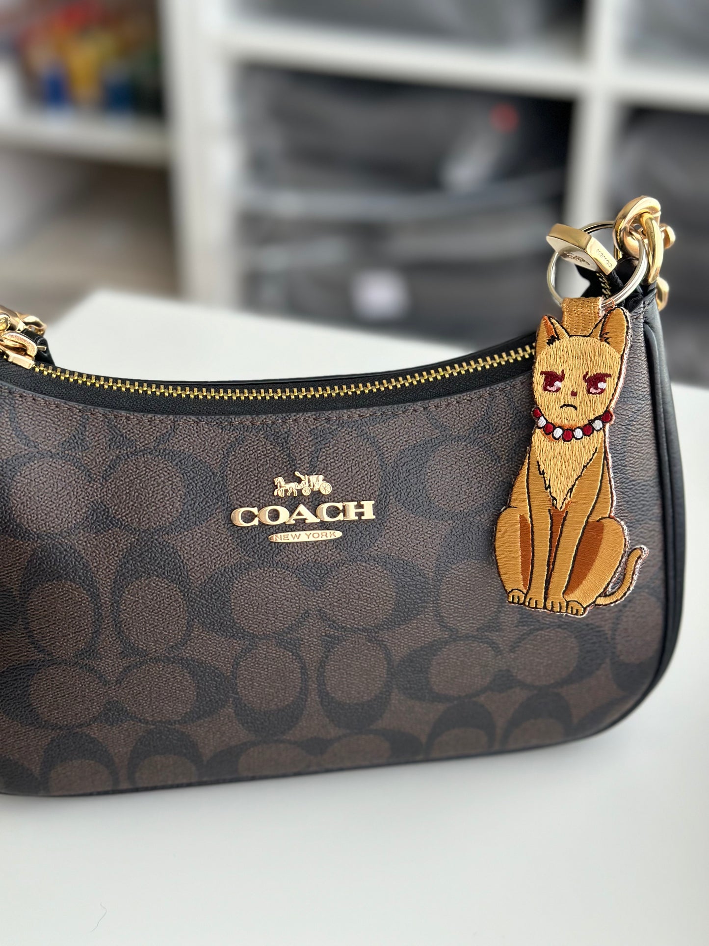 Fruits Basket Kyo Sohma embroidered keychain