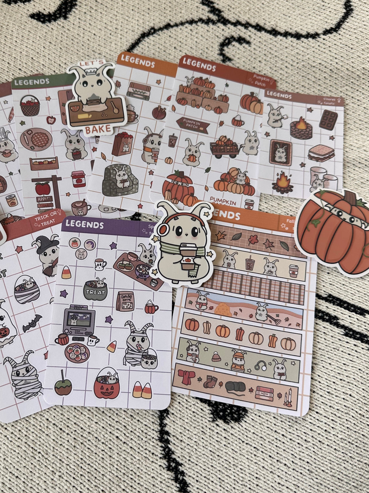 Fall Washi strips