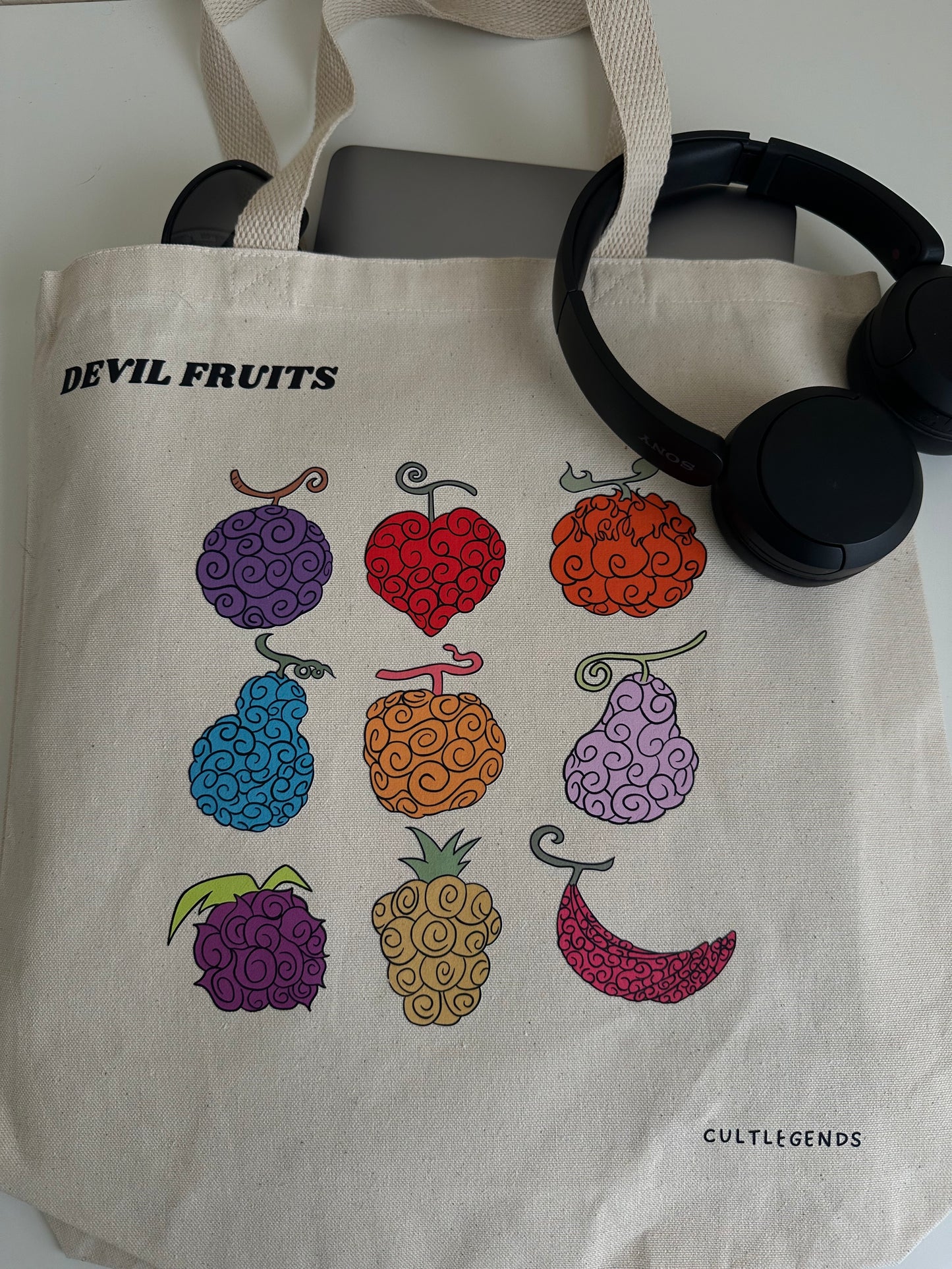 OP Devil Fruit Tote bag