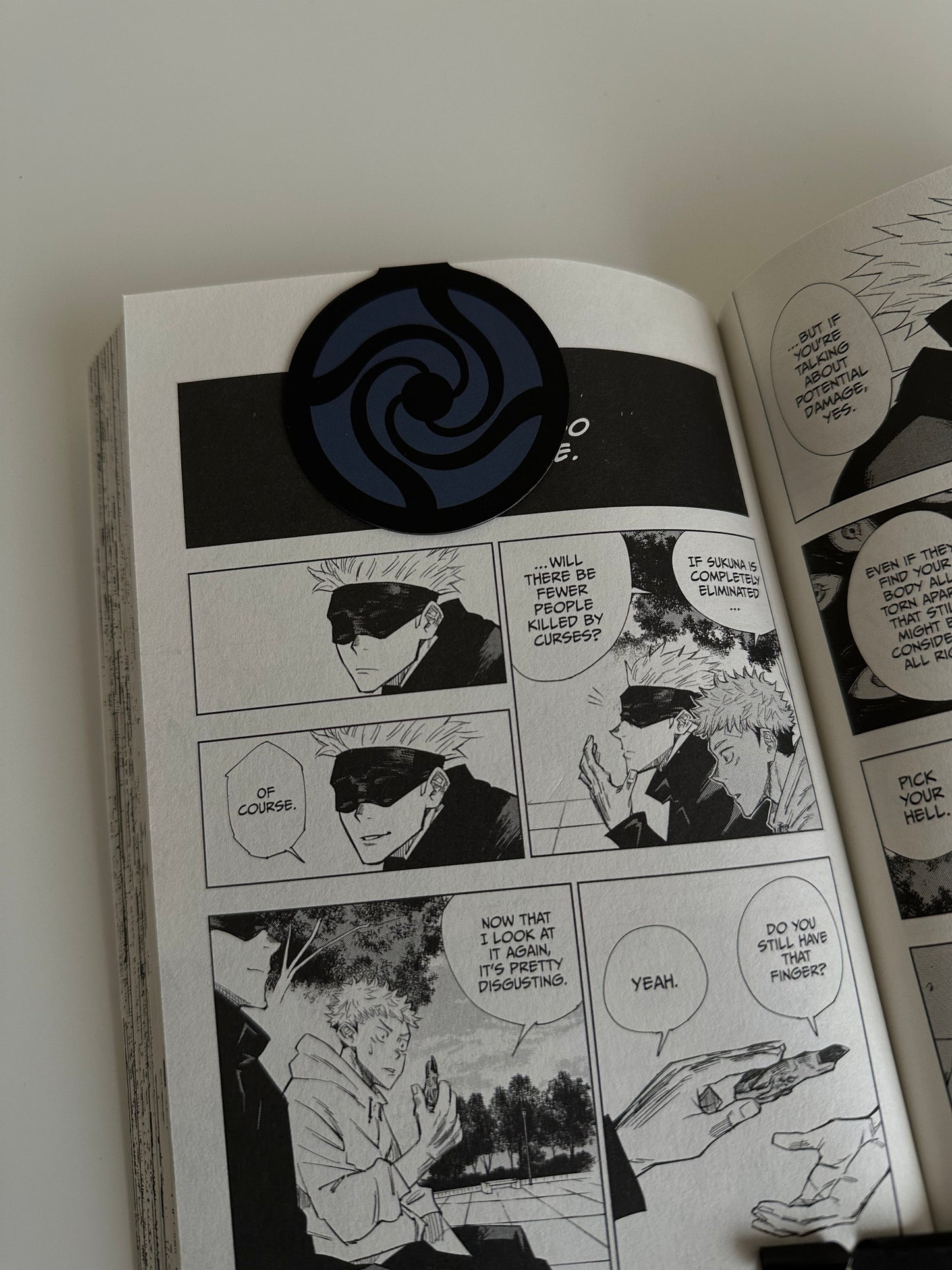 Sorcerer's pin Magnetic Bookmark