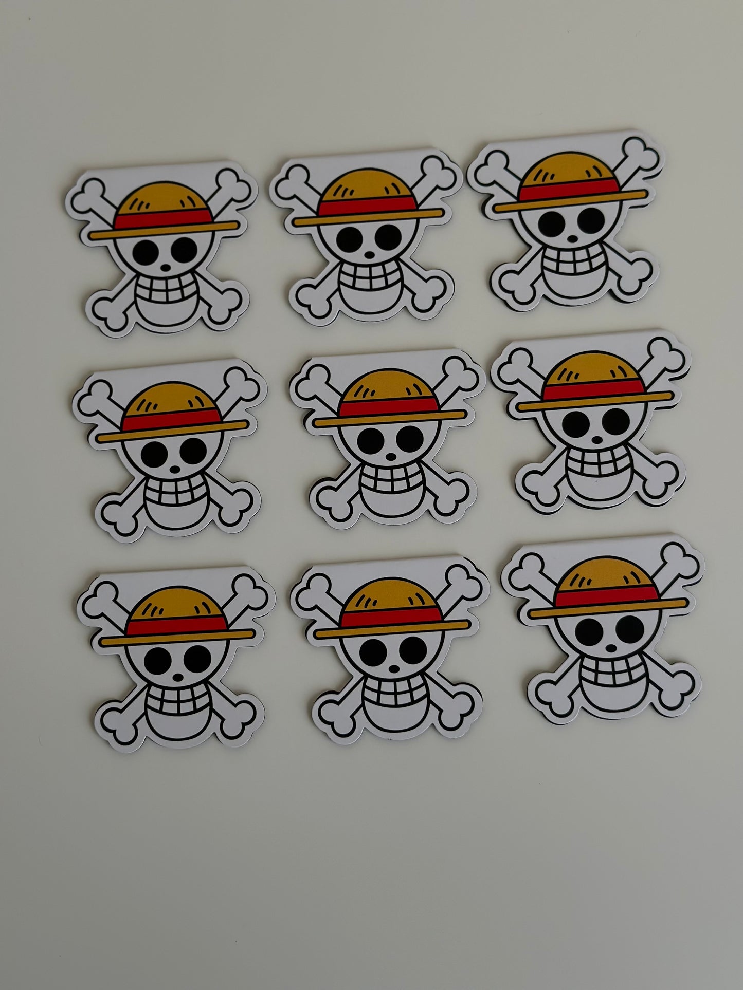 One Piece Straw Hat Magnetic bookmark