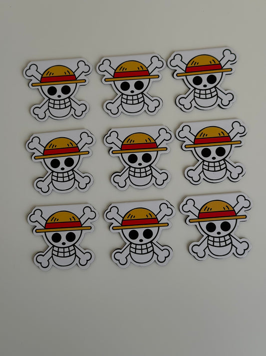 One Piece Straw Hat Magnetic bookmark