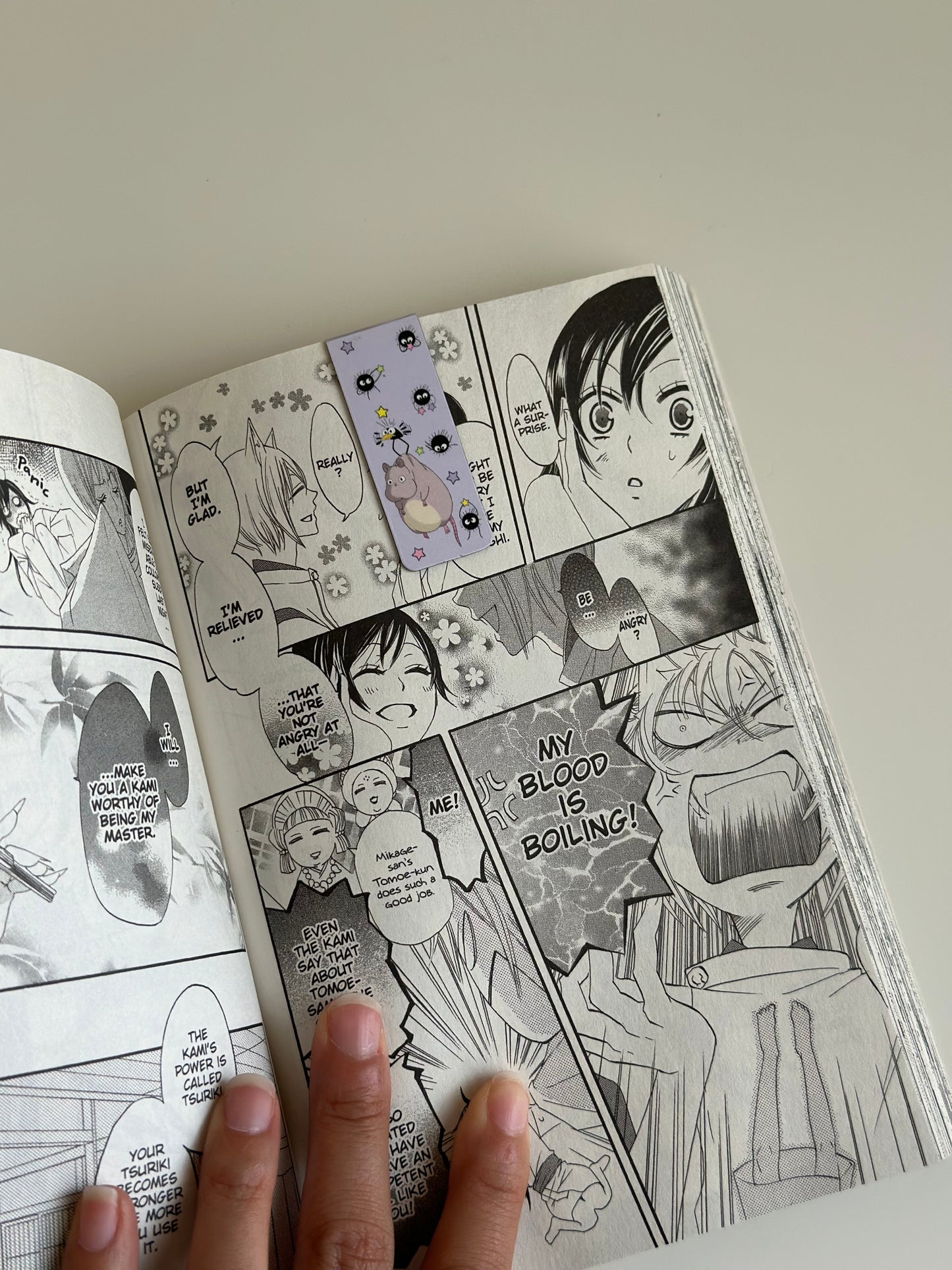 Spirit be gone magnetic bookmark