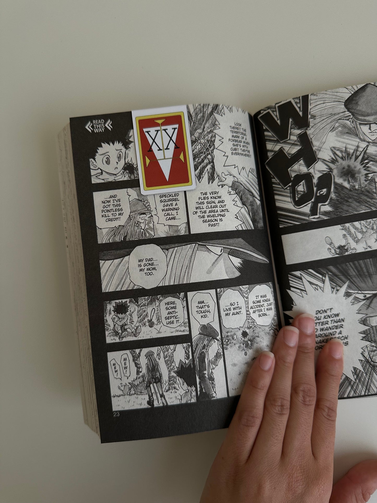 Deadbeat dad's hunter License Magnetic Bookmark