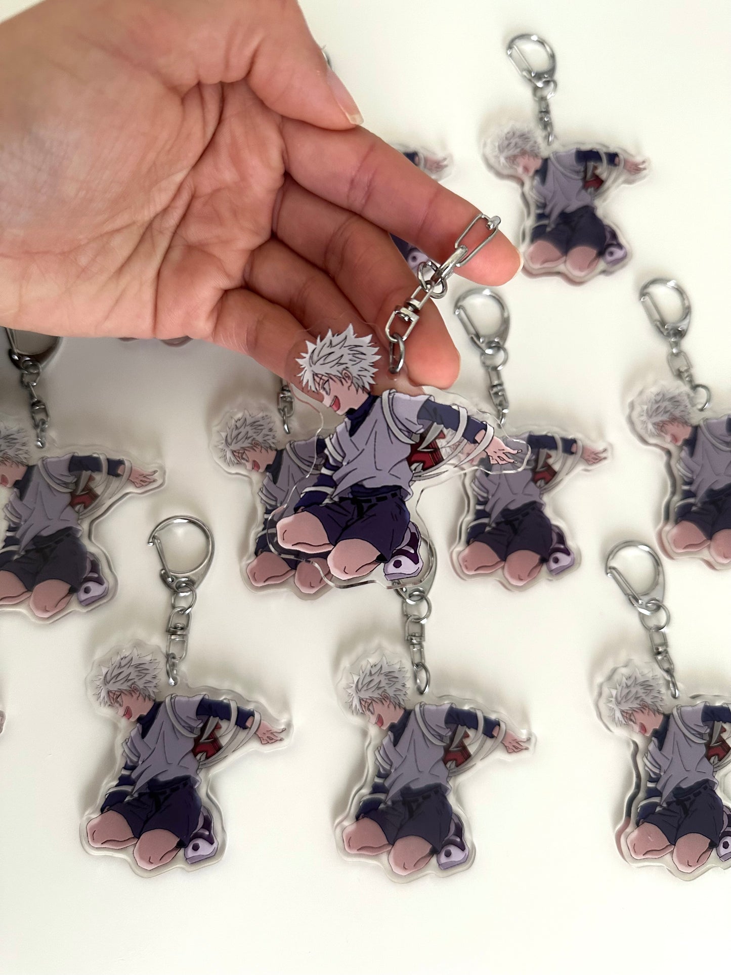 Lightning Hunter Acrylic Keychain