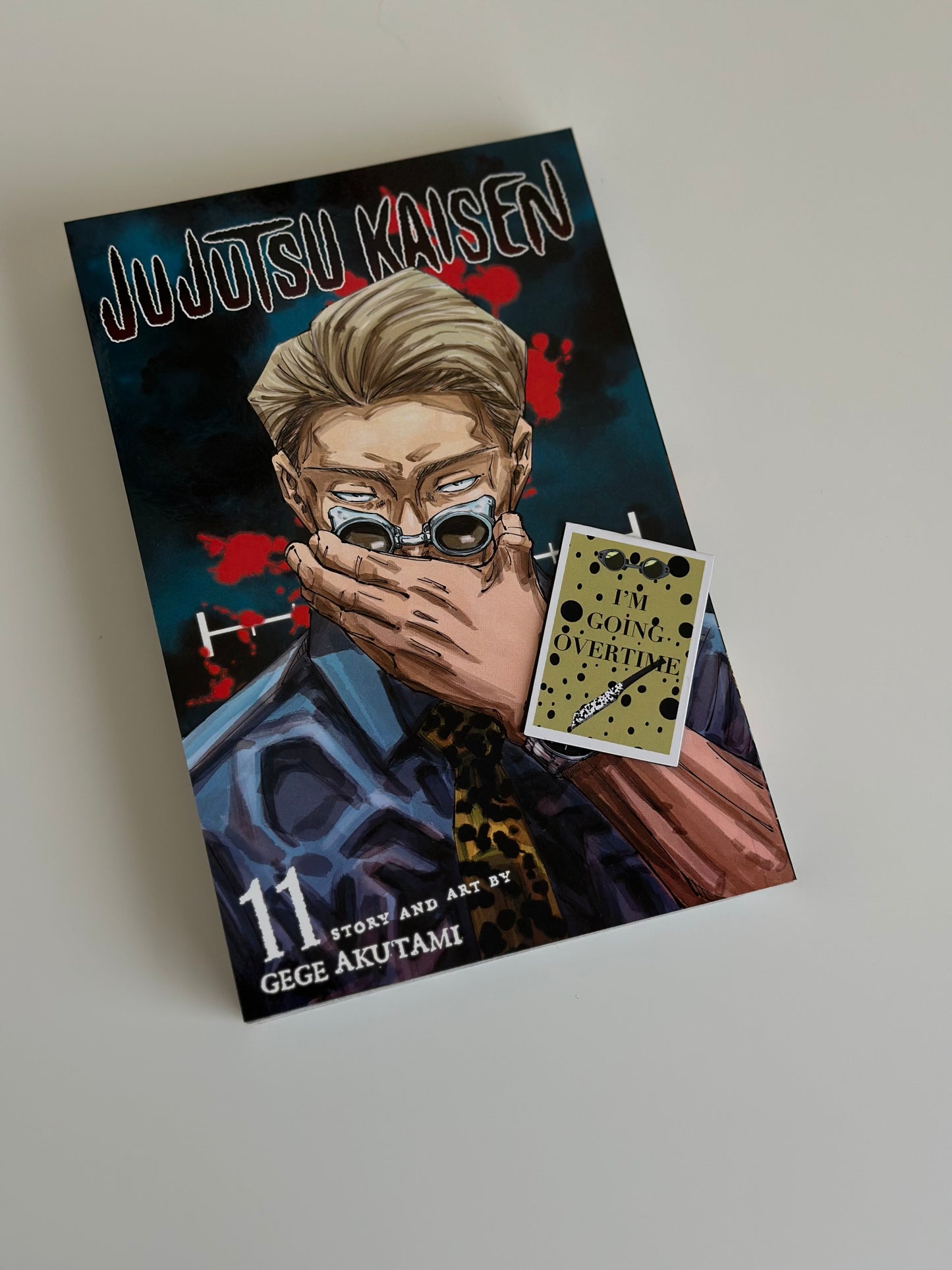 Overtime Magnetic bookmark