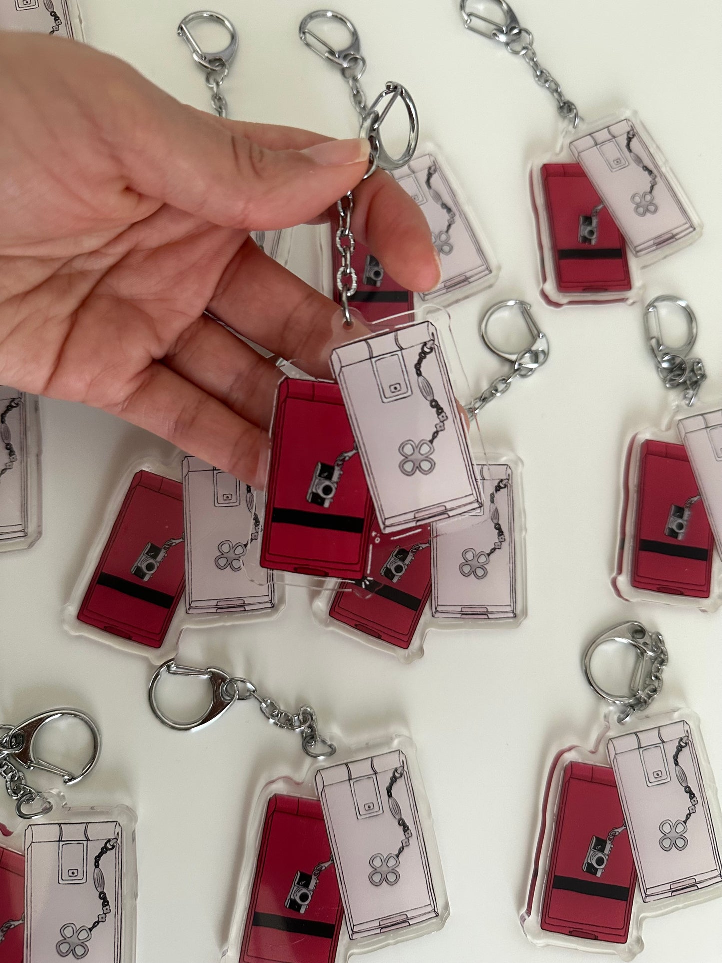 Me to you Phone charm Acrylic Keychain✨