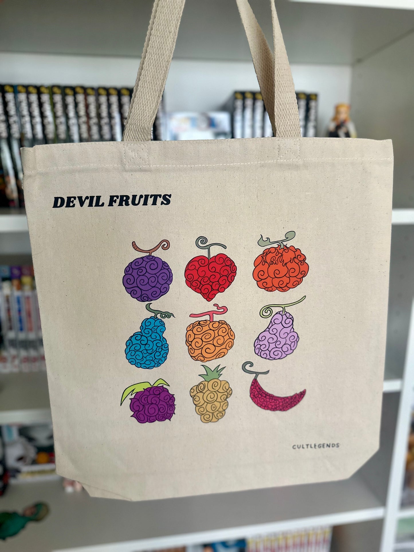 OP Devil Fruit Tote bag