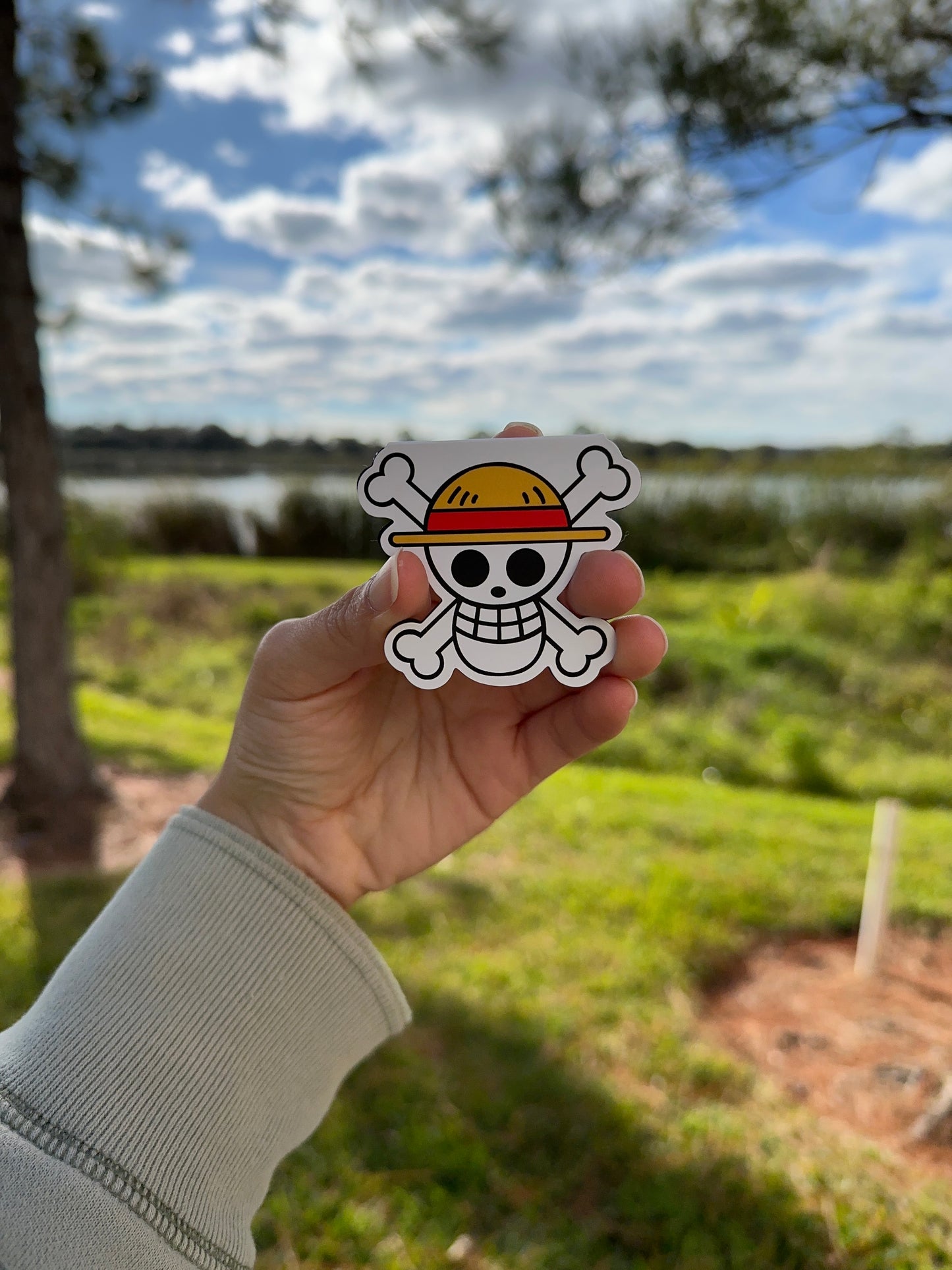 One Piece Straw Hat Magnetic bookmark