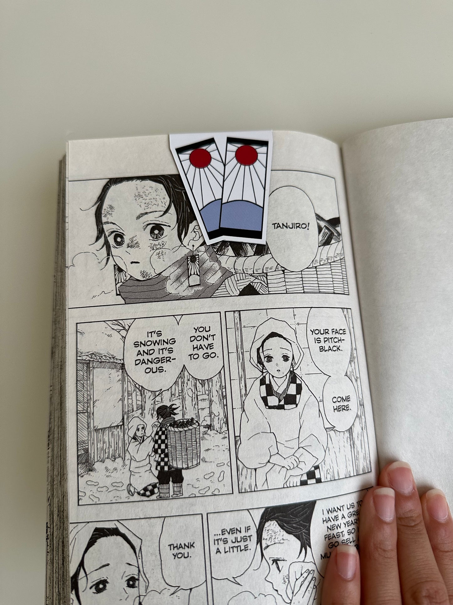 Hanafuda earrings Magnetic Bookmark