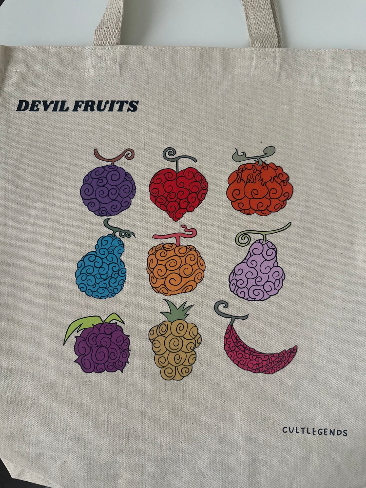 OP Devil Fruit Tote bag