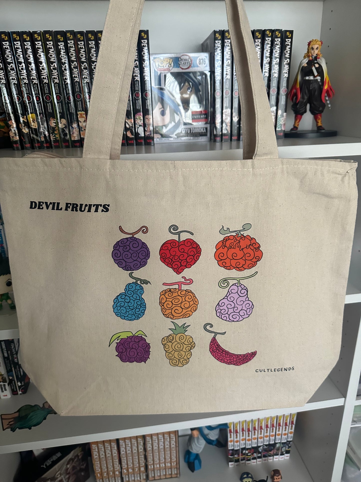 OP Devil Fruit Tote bag